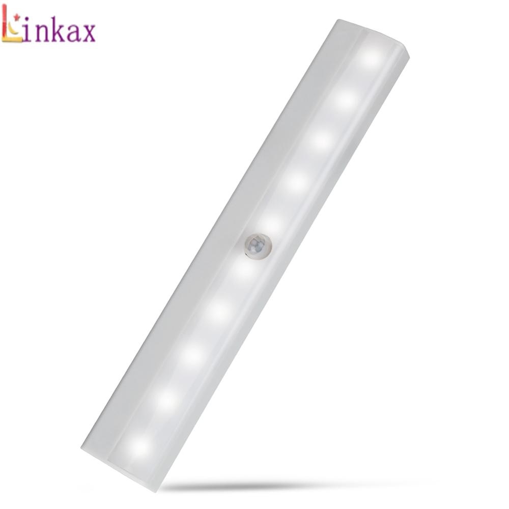 Linkax 10 LED Motion PIR Sensor Light