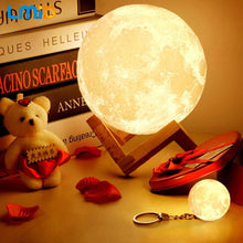Load image into Gallery viewer, LMID LED Night Lamp 3d Printing Moon Lamp
