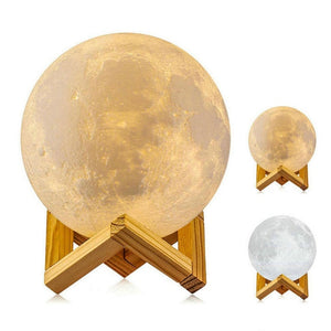 LMID LED Night Lamp 3d Printing Moon Lamp